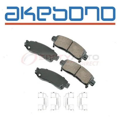 Akebono Pro-ACT Rear Disc Brake Pad Set for 2002-2006 GMC Envoy XL - Braking kh Foto 1 de 4
