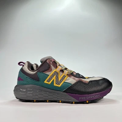 New Balance Crag v2 Grey Green Running Shoes Lace Up PECRGLC2 Youth Boys Sz 1.5 - Image 1 of 4