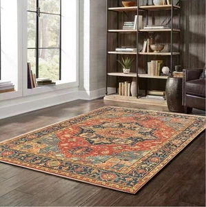 Serapi Collection Vorleger Ultra Soft Waschbar Teppich, Rutschfester Vorleger Indoor. - Bild 1 von 11