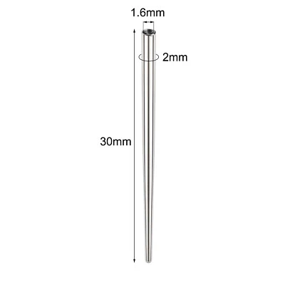 Kit de ferramentas para alongamento de corpo cônico agulhas de piercing de aço inoxidável 5 peças/lote - Imagem 1 de 4