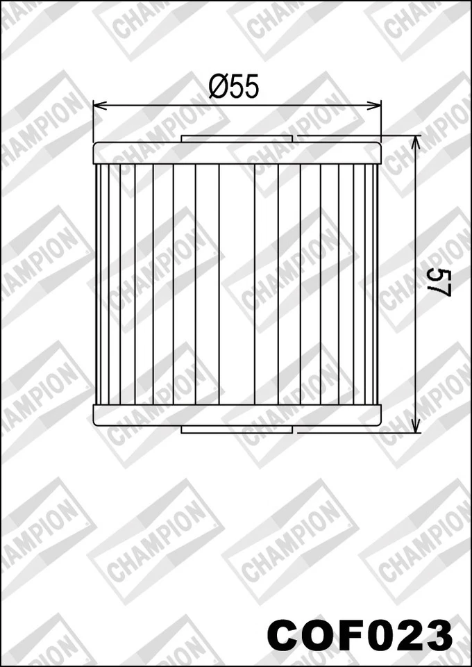 COF023 Ölfilter CHAMPION Kawasaki KL650 C1-C9 (KLR650) 2003 Foto 1 de 1