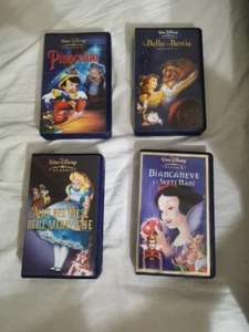 4 Vhs Cartoni Ita Walt Disney - Foto 1 di 8