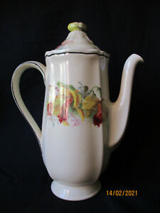 Royal Doulton. Orchid. Coffee Pot. D5215. Made In England.