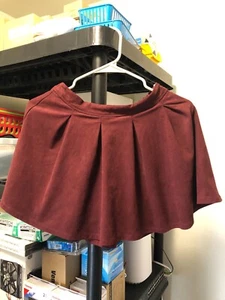 Abercrombie Kids Maroon Skirt for Girls Size 11/12 - Picture 1 of 4
