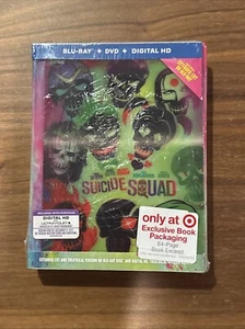 Suicide Squad (2016) - Blu-ray/DVD/Digital HD - Target Exclusive Digibook New - Picture 1 of 7