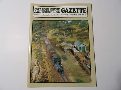 Narrow Gauge and Short Line Gazette Magazine Jul / Aug 1996 Vol. 22 No. 3 - Image 1 of 2