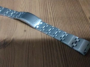 19mm watch band 80's Pogue Oyster replacement Bracelet 6139 KS fit seiko GS #2 - Picture 1 of 6