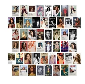 Lana Del Ray Aesthetic Poster Decor Wall Collage Kit Music Gifts, 45 Set - 4x6" - Picture 1 of 5