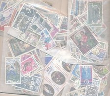 (F) - 1 Pochette de 100 Timbres oblitérés de France tous différents