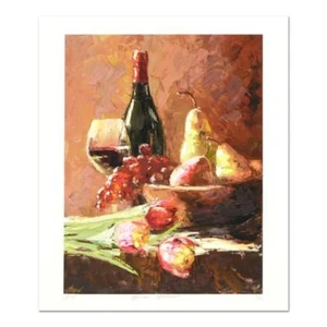 Elena Bond, "Afternoon Refreshment" Limited Edition Mixed Media, Signed 69/75 - Picture 1 of 2
