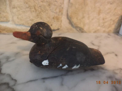 CANETON Ancien Appelant/Appeau canard bois chasse, Objet Art-Populaire. - Photo 1/4