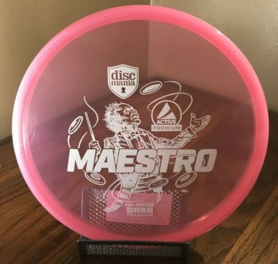 *New* Discmania - Active Premium - Maestro 170g - Mid-Range - Pink - Image 1 of 4