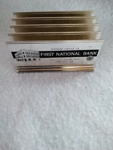 First National Bank Lake City Florida Four Slot Check/ Paper/ Mail  Sorter - Picture 1 of 10
