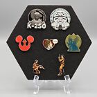 Disneyland Disney Star Wars Pin Lot Storm Trooper Pricess Leia K-2S5