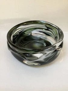 Whitefriars Glass Streaky Knobbly Bowl - Picture 1 of 4