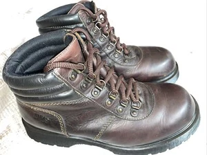 Botas de cuero vintage Dr. Doc Martens 8731 Inglaterra/senderistas para hombre 11 leer AD - Imagen 1 de 14