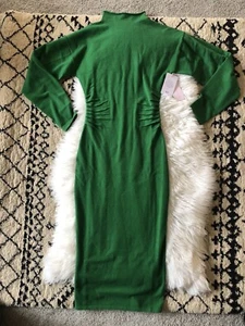 Rachel Parcell Wool Blend Body Con Sweater Dress. Green Size XXS New With Tags F - Picture 1 of 7