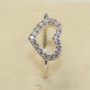New Authentic Pandora Ring Be My Valentine 190861CZ Multiple Sz W Suede Pouch - Picture 1 of 5