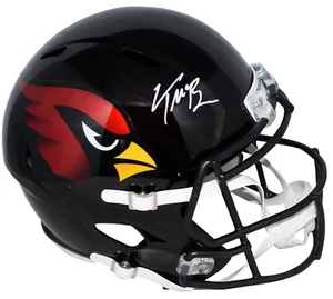 TREY McBRIDE SIGNED ARIZONA CARDINALS BLACK FULL SIZE SPEED HELMET BECKETT - Picture 1 of 1