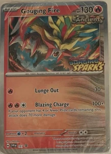 Pokémon Surging Sparks Gouging Fire Pre Release Deck New And Sealed. - Picture 1 of 1