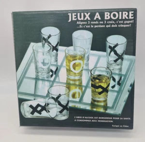 Bicchieri da tiro gioco da bere Tic Tac Toe Naughts & Crosses - Foto 1 di 3