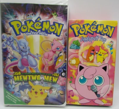 Vintage VHS Pokemon movie lot - Pokemon The 1st Movie & Pokemon Jiggly Puff Pop! - Image 1 of 4