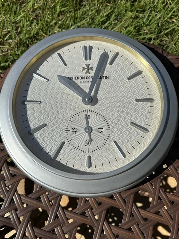 Original luxury Collectors Vacheron Constantin Authorized dealer Wall Clock Look Cover