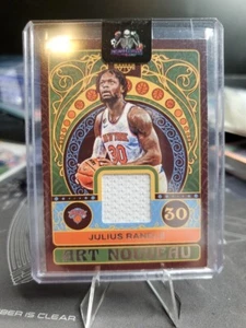 2022-23 Panini Court Kings Julius Randle New York Knicks Art Nouveau Patch - Picture 1 of 3