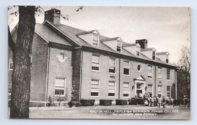 Becton Hall Building Fairleigh Dickinson College University Rutherford NJ VTG - Image 1 of 2