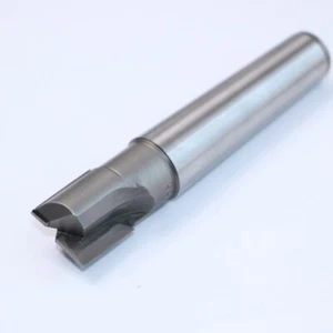 Fresa in metallo duro con cono Morse MK4 fresa Ø 30 mm VHM Z = 2 K10 fresa per scanalature *153H* - Foto 1 di 3