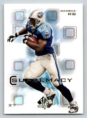 2000 SP Authentic Supremacy #S14 Eddie George (ref 192216) - Image 1 of 2