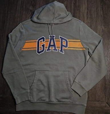 Sudadera con capucha y logotipo de manga larga Gap para dama talla mediana - Usada en excelente estado Foto 1 de 2