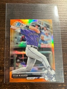 A117,318 - 2017 Bowman Chrome Mini Orange Refractors #BCP217 Ryan McMahon/25