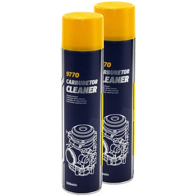 Vergaser Reiniger Mannol 9770 2 x 600 ml Vergaserreiniger Spray Reinigung Düse - Bild 1 von 4