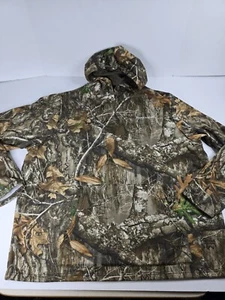 Field & Stream Mens Camo Camouflage Hoodie 2XL Pullover Jacket Hunting Outdoor - Picture 1 of 11