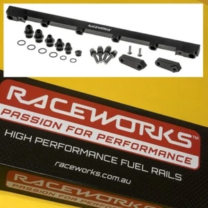Raceworks ALY-031BK Fuel rail for Nissan R34 SKYLINE 2.5L RB25 Top feed - Picture 1 of 2