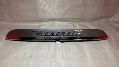 Maserati Ghibli S 2014-2017 maletero trasero tapa moldura OEM Foto 1 de 3