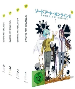Sword Art Online - Staffel 2 - Gesamtausgabe - Bundle Vol.1-4 - DVD - NEU - Bild 1 von 1