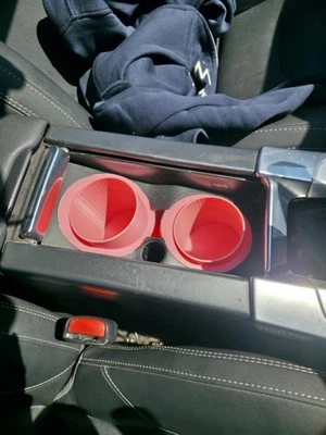 Volvo S60 Dual Cup holder Inserts For Volvo S60 Center - Image 1 of 3