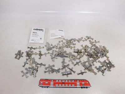 Märklin Gauge 1 AC IN Set 56031 Retaining Brackets (110 Piece) Mint + 1x Box # - Image 1 of 4
