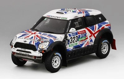 1:43 Truescale Mini All4 Racing #323 Dakar Rally 2016 TSM430238 Modellino - Immagine 1 di 2