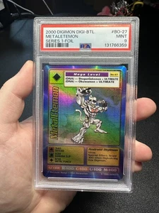 Digimon Karte: MetalEtemon Bo-27 Holo Foil Rare PSA 9 - Bild 1 von 2