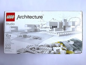 Lego 21050 Architecture Studio Set Box Manual & Tray Near Complete 1098 PCs