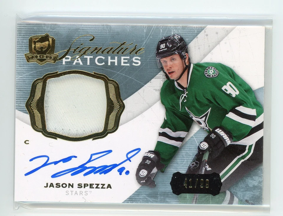 2014-15 Upper Deck The Cup Signature Patch /99 Jason Spezza #SP-SP Patch Auto - Image 1 of 1