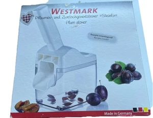 Pflaumen- und Zwetschgenentsteiner mit Auffangbehälter Steinfix OVP - Bild 1 von 7
