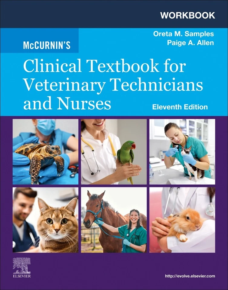 Workbook for McCurnin's Clinical Textbook for Veterinary Technicians and Nurses — 第 1/1 张图片