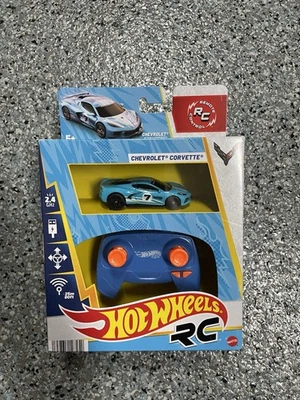 Hot Wheels RC "Corvette"  Rechargeable Remote Controlled Vehicle - New In Box - Image 1 of 2