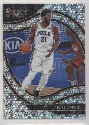 2020-21 Panini Select Courtside Disco Prizm Joel Embiid #216 - Image 1 of 2