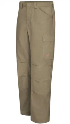Pantalones de trabajo industriales de uniforme Kap rojo para hombre CAQUI 38W X 31L Foto 1 de 2