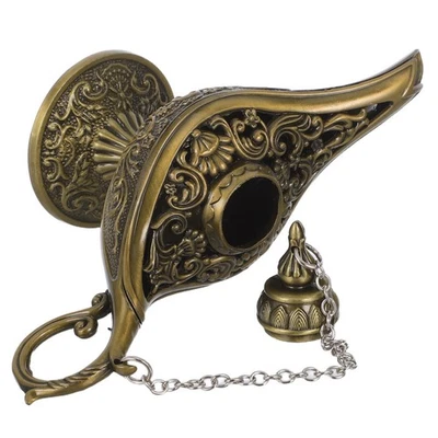  Artigianato in metallo che desidera la lampada del bruciatore di incenso - Immagine 1 di 4